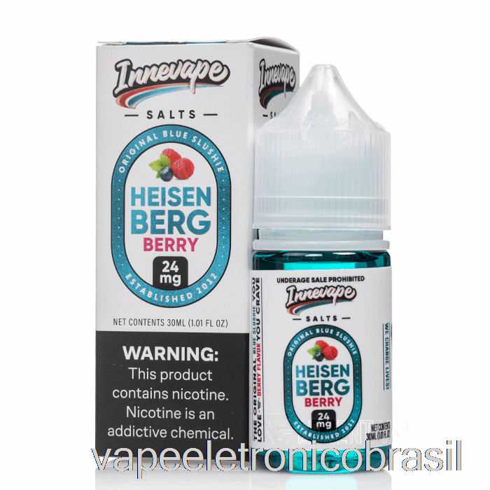 Vape Vaporesso Heisenberg Berry - Sais Innevape - 30ml 50mg